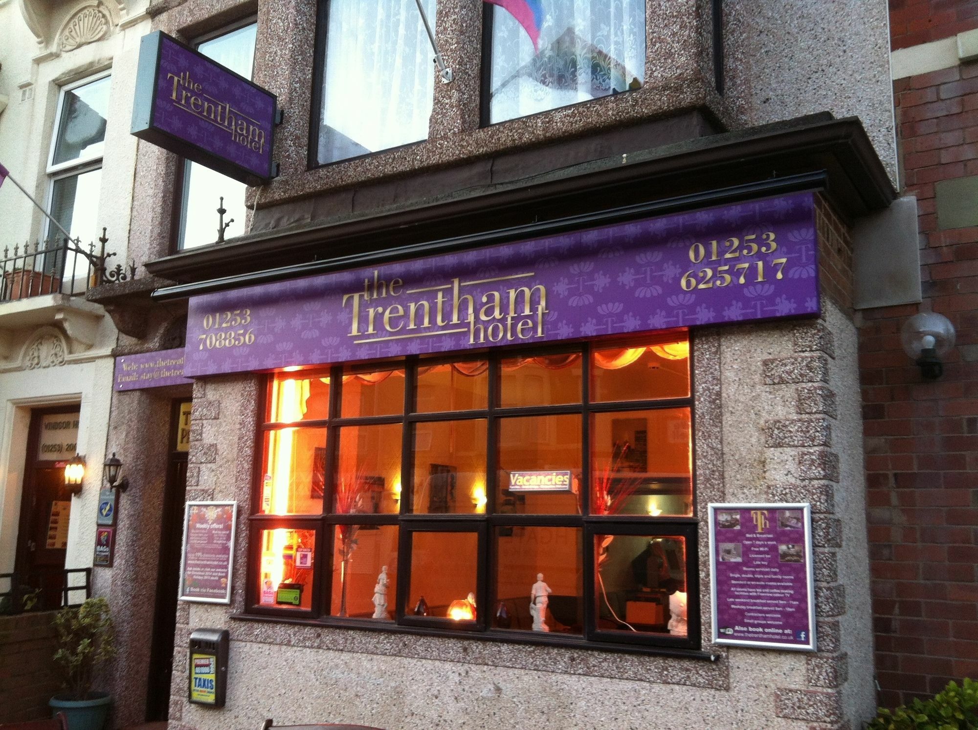 The Trentham Hotel 黑潭 外观 照片