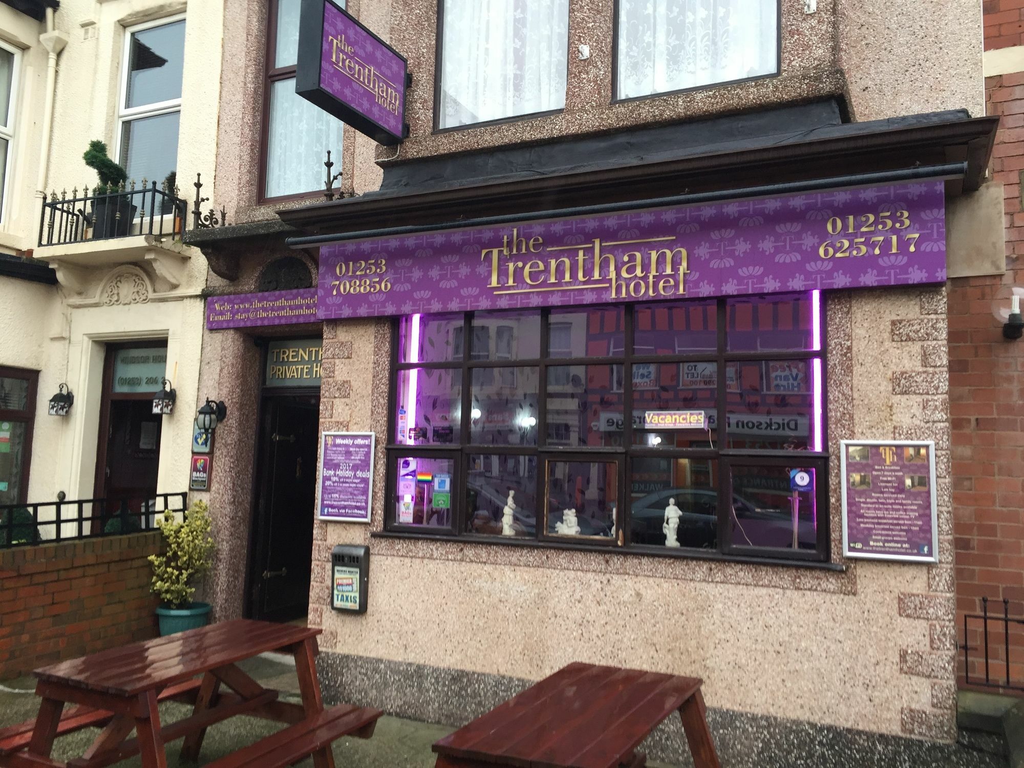 The Trentham Hotel 黑潭 外观 照片